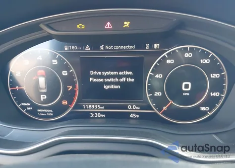 2018 Audi A4 Allroad 2.0T Premium/2.0T Tech Premium from USA, damaged, VIN WA18NAF42JA066527